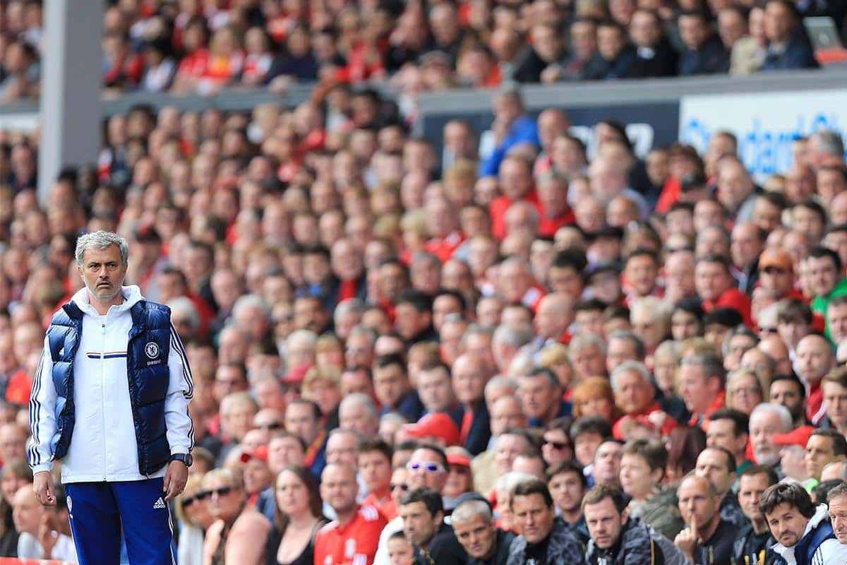 Jose Mourinho touchline