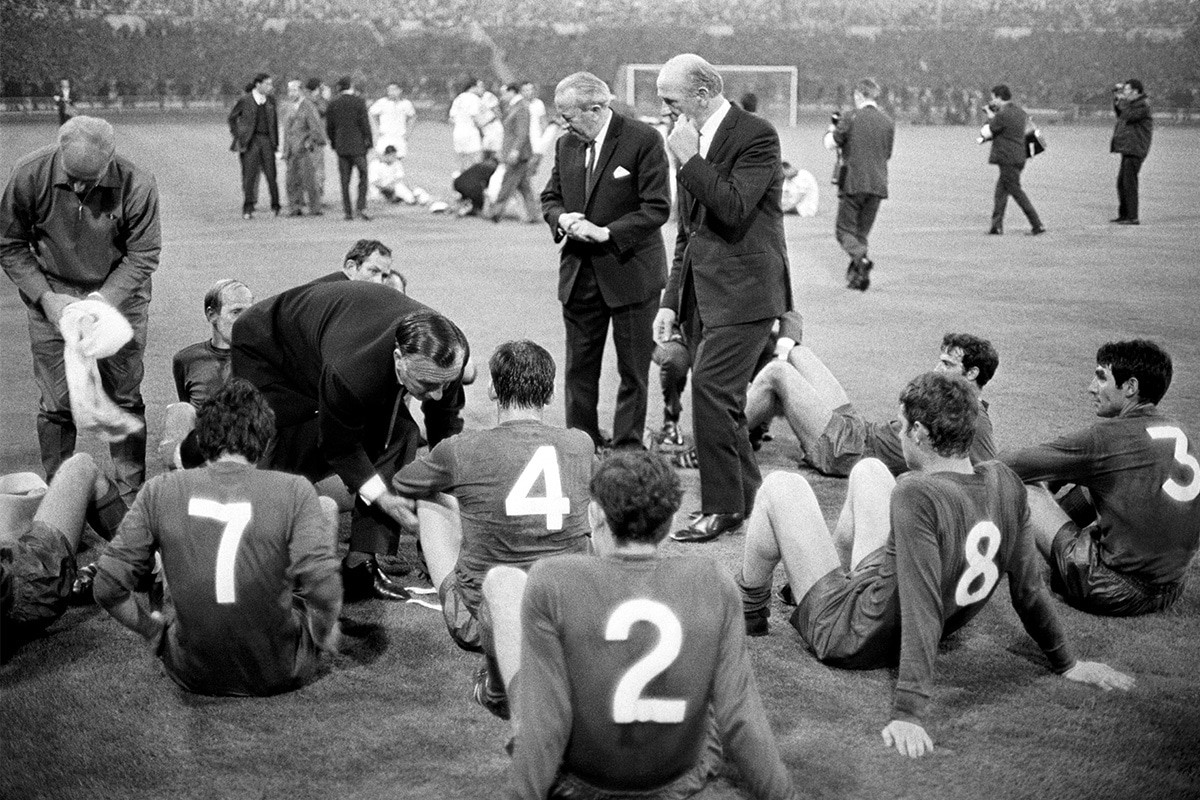Matt Busby and Jimmy Murphy