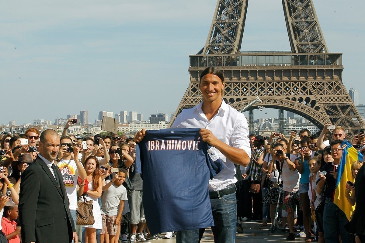 Zlatan Ibrahimovic paris
