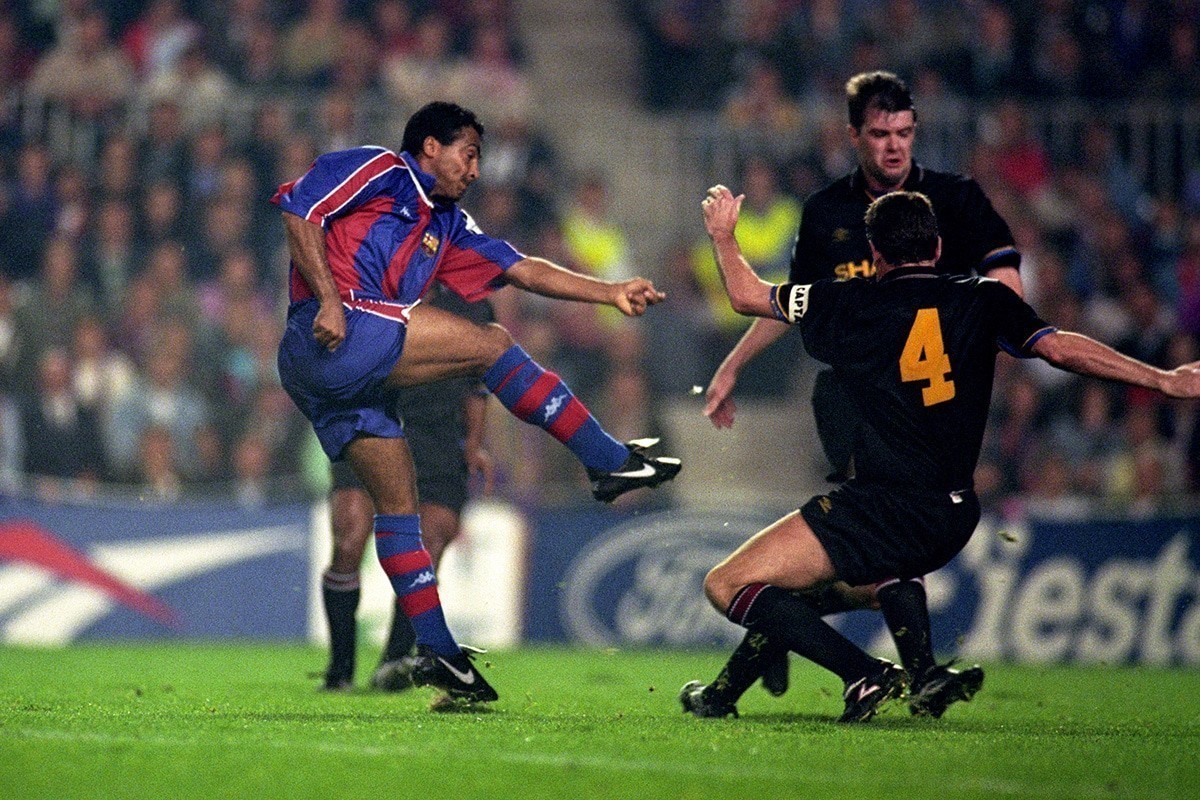romario barcelona v manchester united
