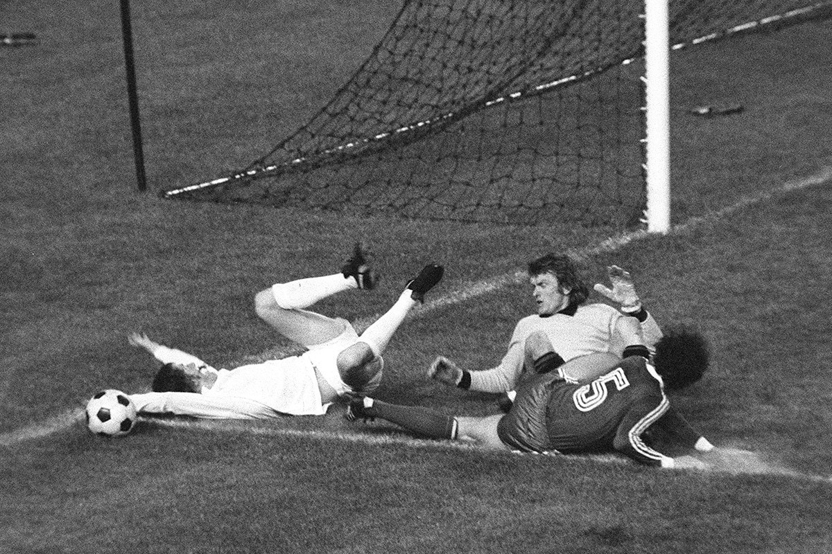 Leeds United's Allan Clarke