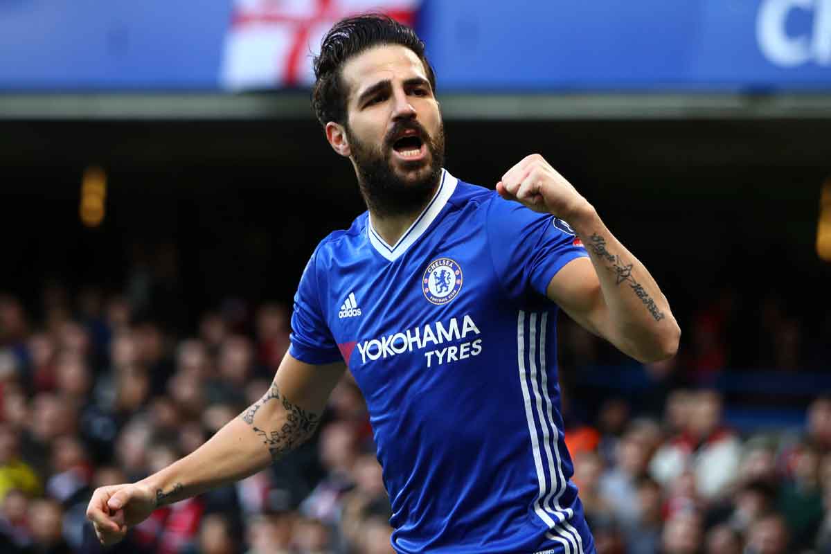 Chelsea midfielder Cesc Fabregas