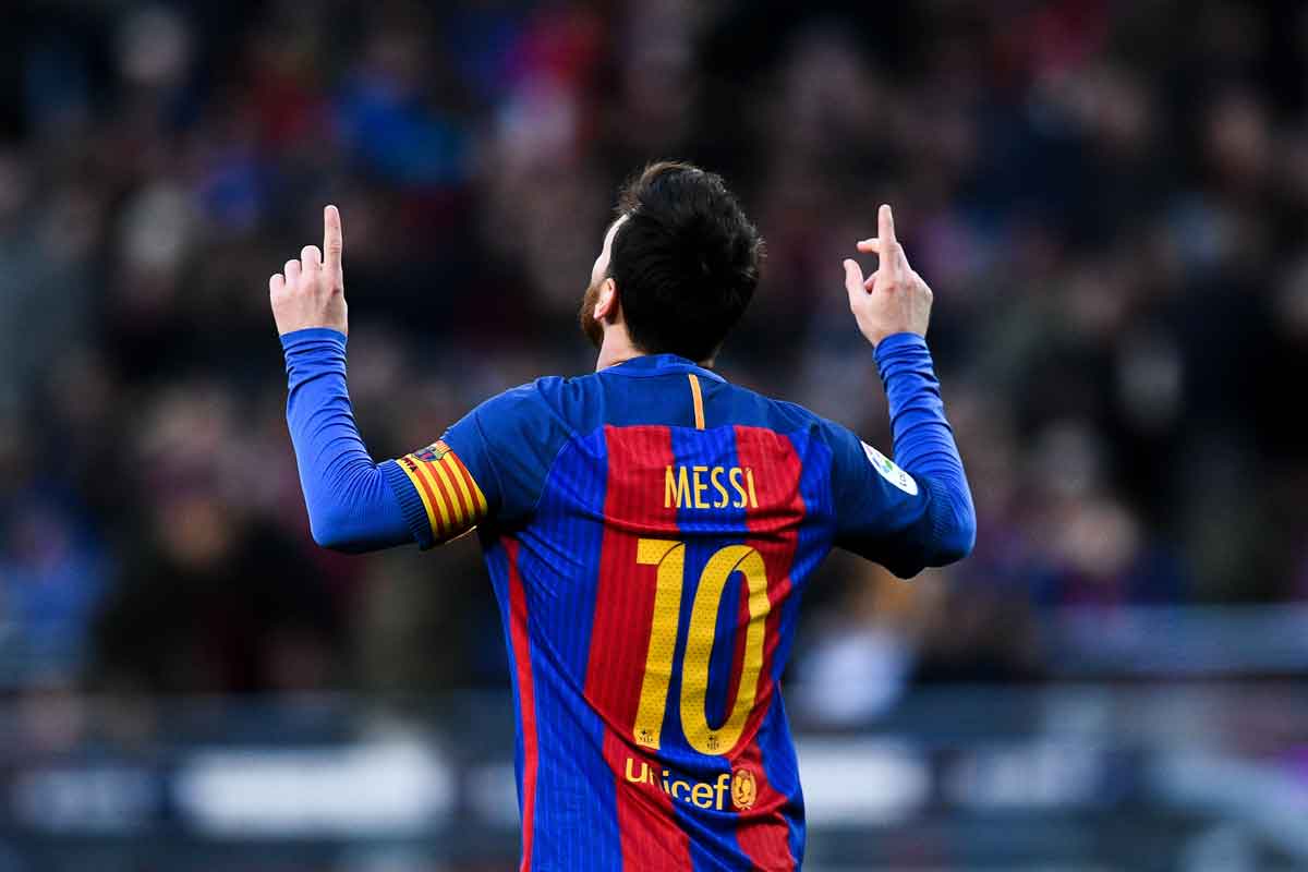 Barcelona superstar Lionel Messi