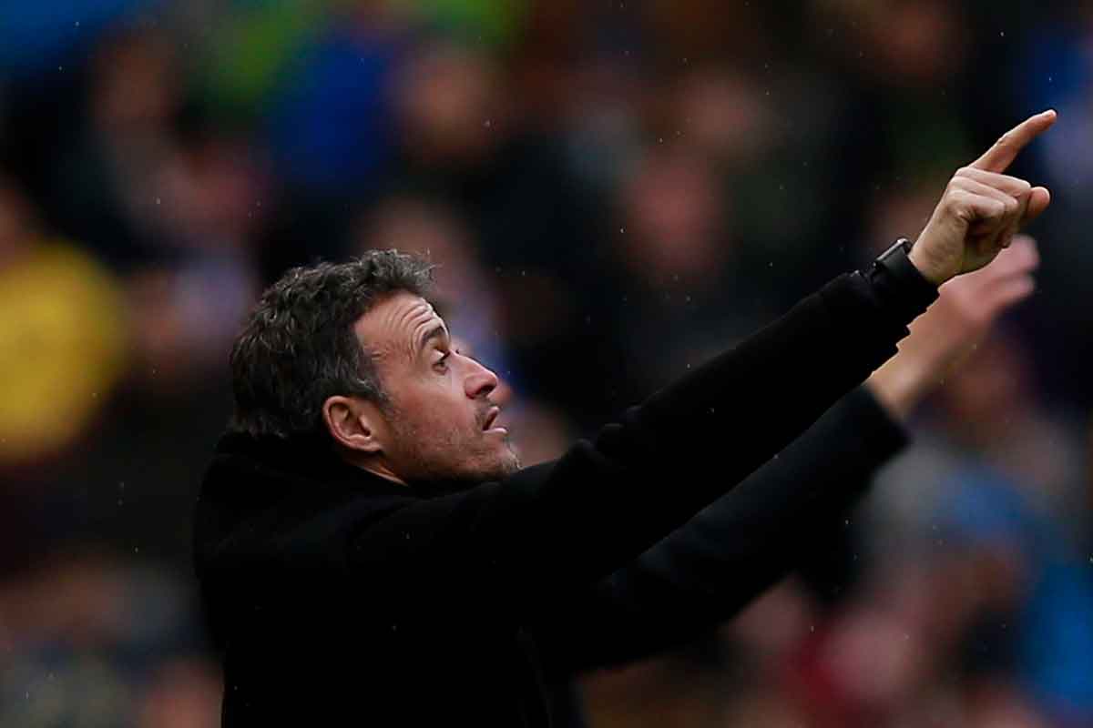 Barcelona manager Luis Enrique