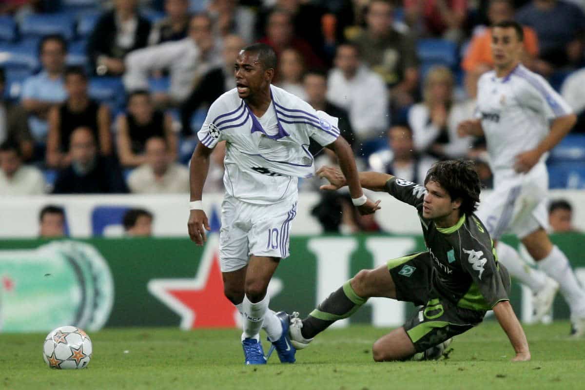 Robinho in action for Real Madrid