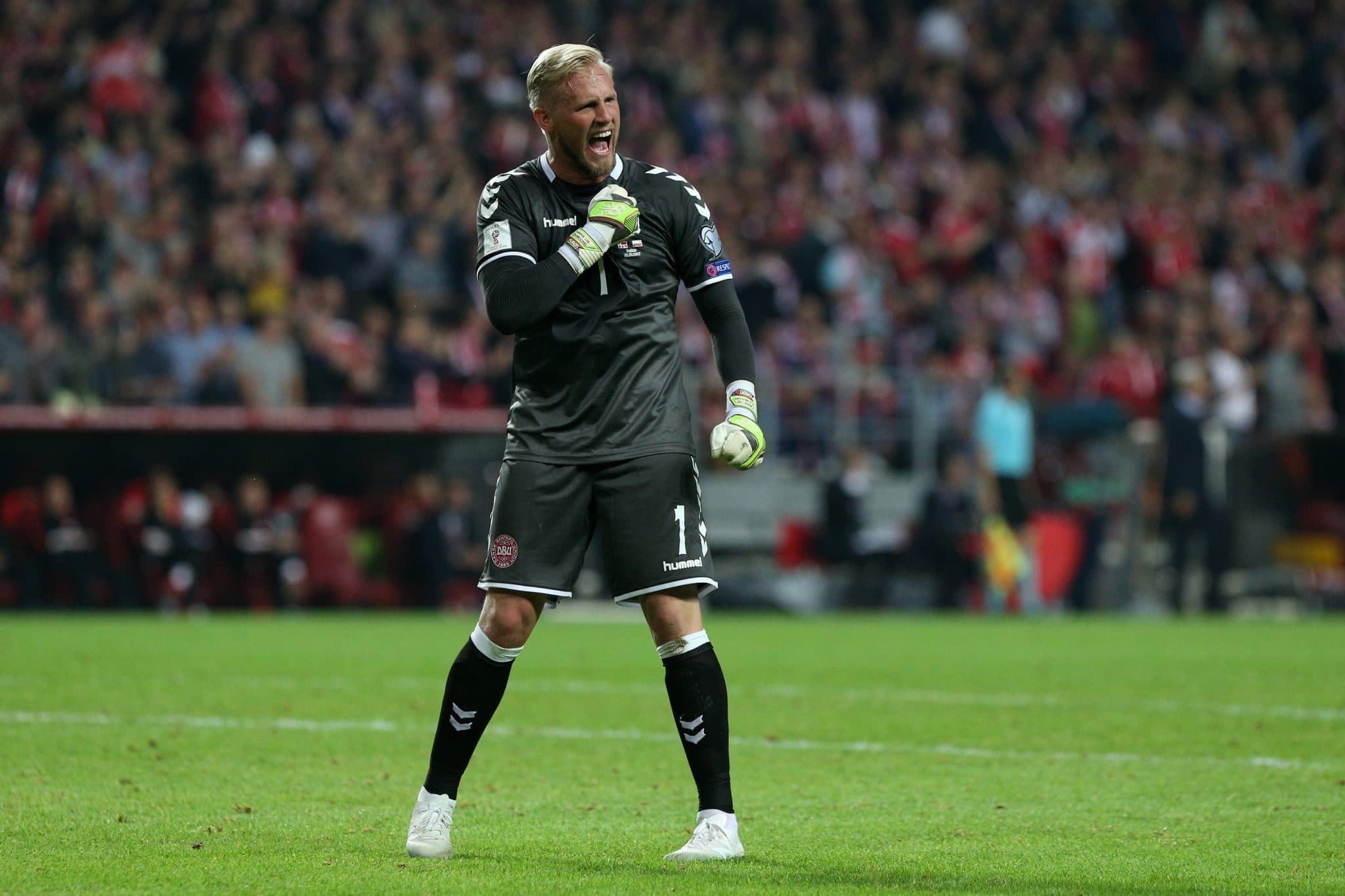 Leicester City and Denmark keeper Kasper Schmeichel