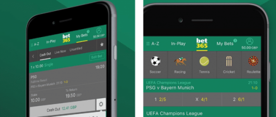 bet365 mobiel app