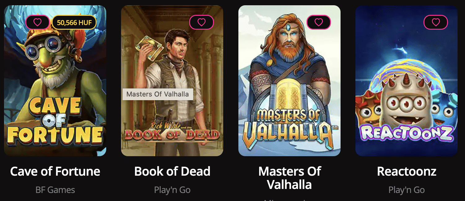 LVBet kaszinó promóciós kódok oldalának screenshotja