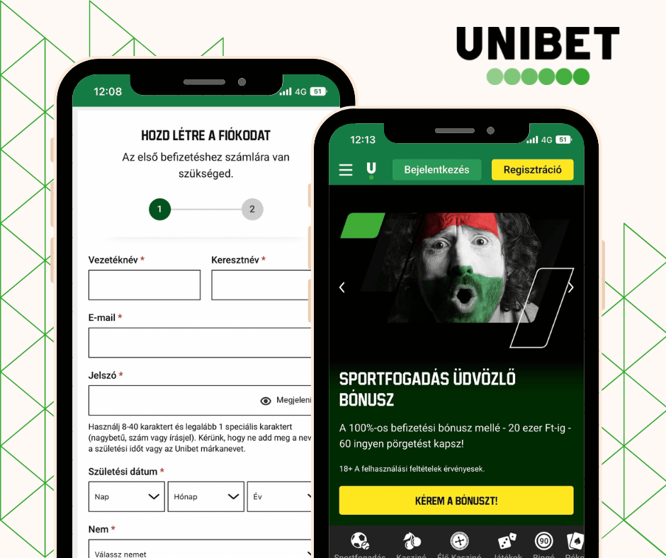 Unibet bejelentkezés: regisztráció és belépés Unibet bejelentkezés