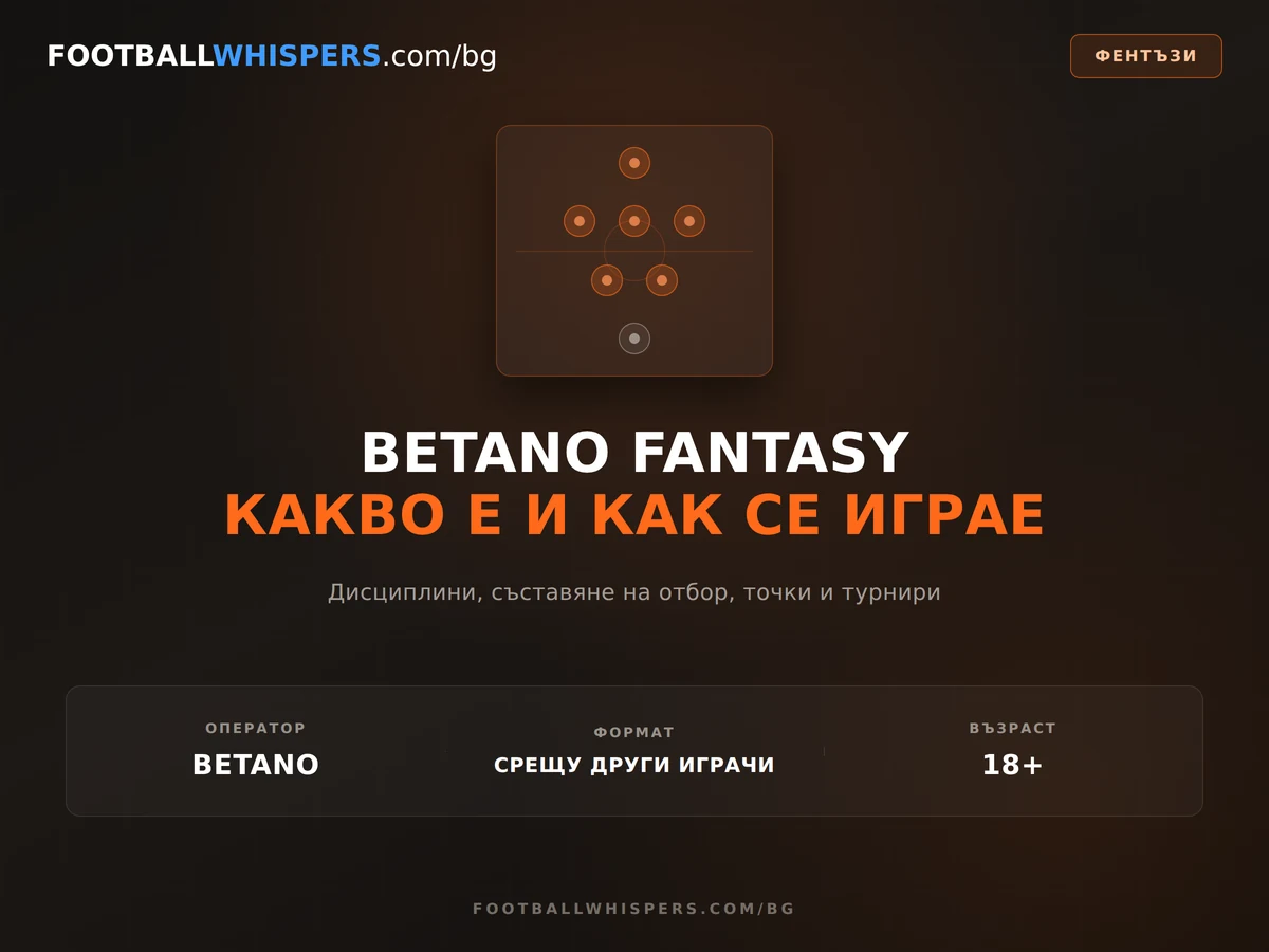 Betano Fantasy 2026: Какво представлява и как да играя?