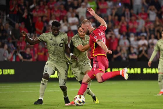 Cincinnati vs St. Louis City player