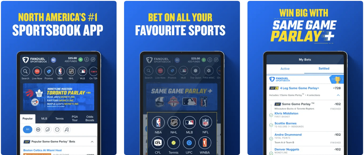 FanDuel Sportsbook and Casino 17+ Sports Betting & Live Odds FanDuel, Inc.