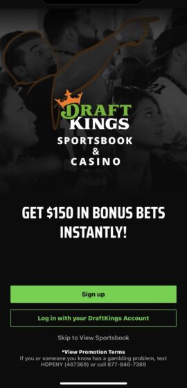 DraftKings app download and launch from app store USA