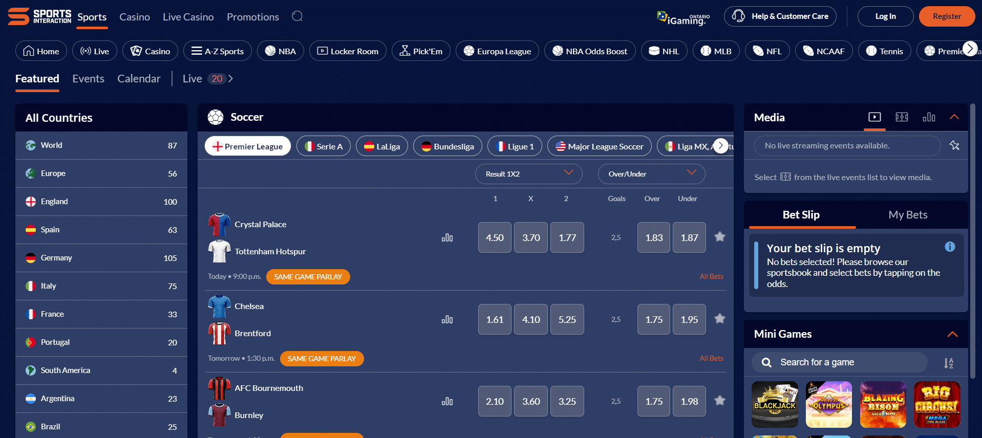 Tailored for Canadian gamblers, making it one of the best Ontario sports betting sites.