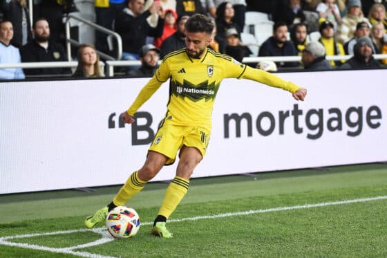Columbus Crew vs Portland Timberrs Player