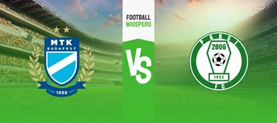 MTK Budapest – Paks tipp