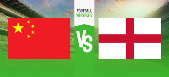 Pronostic Chine - Angleterre
