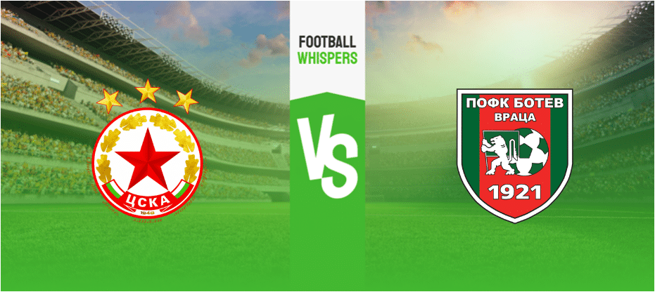 ЦСКА-София - Ботев Враца прогноза