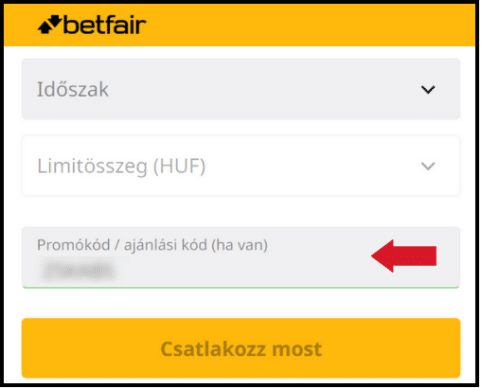Betfair Prom&oacute;k&oacute;d 2026 &ndash; B&oacute;nusz ak&aacute;r 16.000 Ft-&eacute;rt