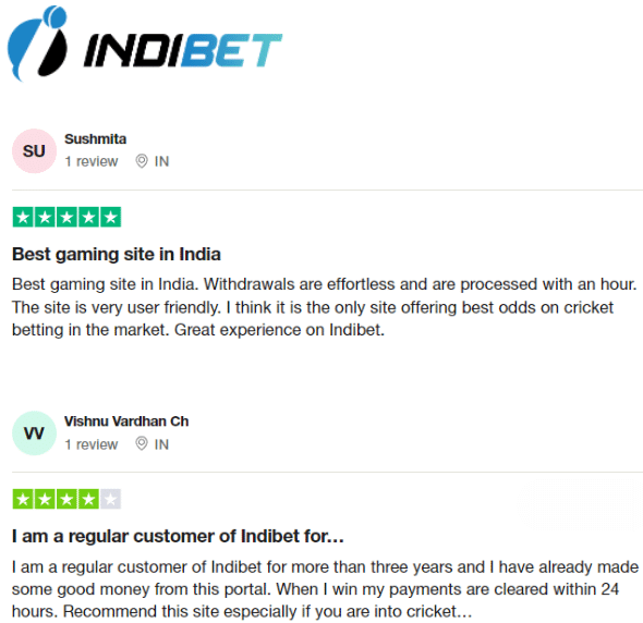indibet gaming site review customer service payments
