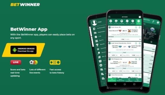 Betwinner App Download for Android and iOS in India