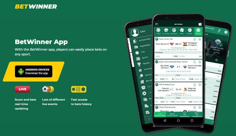Betwinner App Download for Android and iOS in India