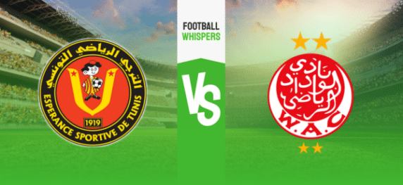 Pronostic Esp&eacute;rance Tunis &ndash; Wydad Casablanca : analyse, conseils et cotes (01/11/2023)