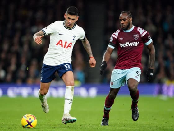 Tottenham &ndash; West Ham &eacute;lő k&ouml;zvet&iacute;t&eacute;s