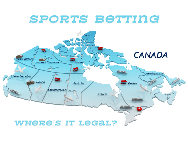 sports betting in canada, which provinces are legal