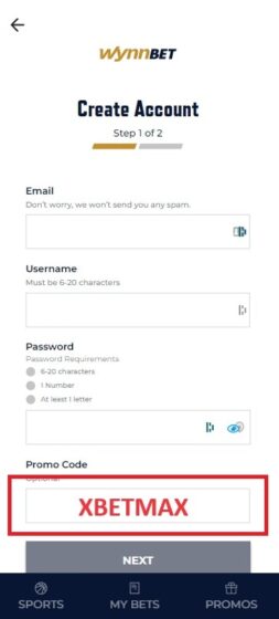 wynnbet promo code XBETMAX