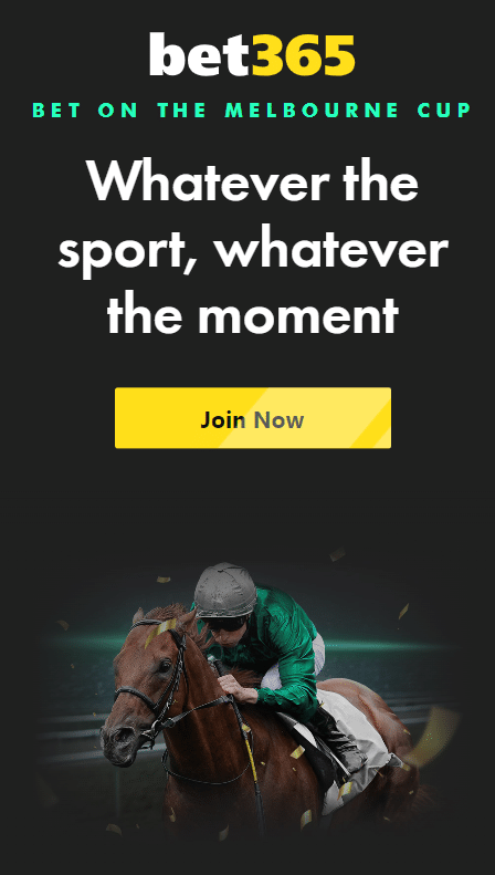 Australian horseracing site - bet365 bet on Melbourne cup; Best Horse Racing Betting App Australia