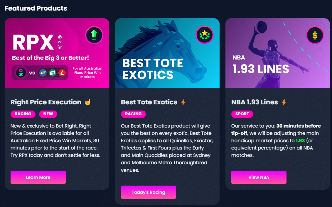 Betting on betright special markets in australia