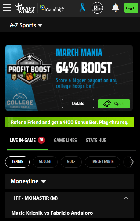 Draftkings ontario promo code odds boost