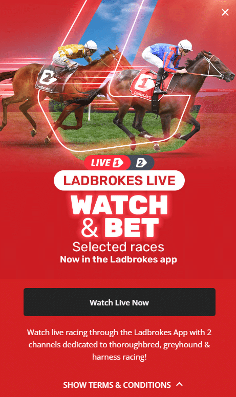 ladbrokes australia watch and bet live