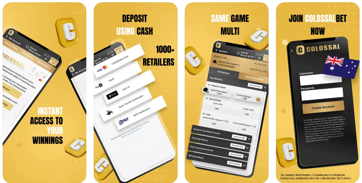 colossalbet app review australia