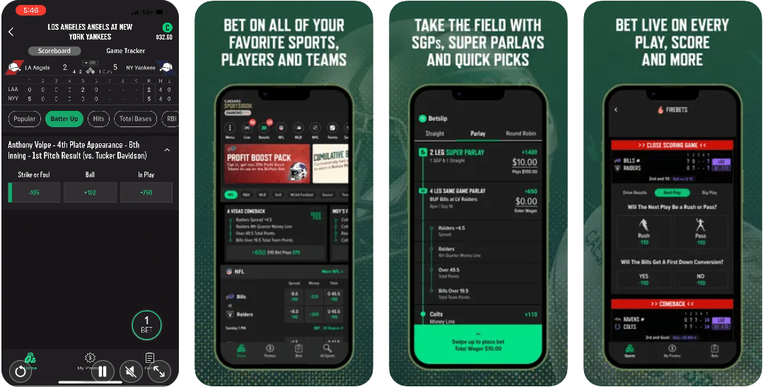 caesars sportsbook canada app
