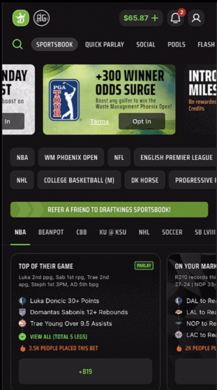 Draftkings odds boost