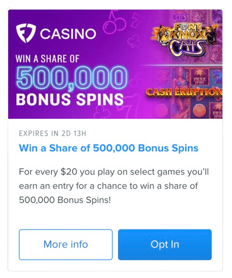 Fanduel casino promotion