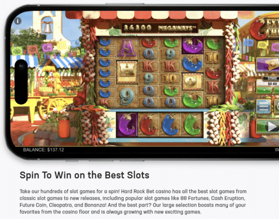 Hard rock bet mobile games