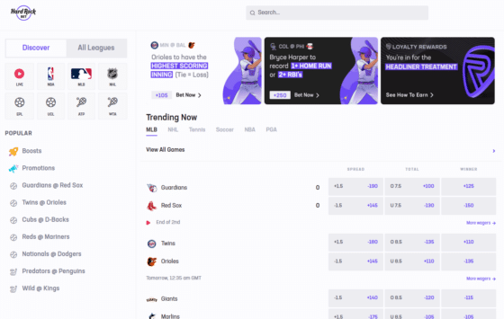 Hard rock bet sportsbook