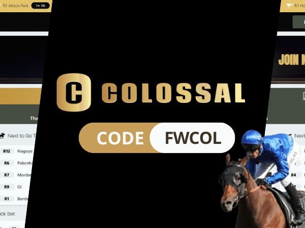 Colossalbet code: FWCOL | Sign up to bet in 2026