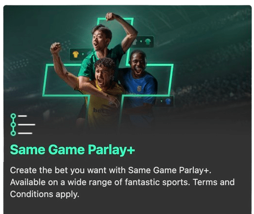 Bet365 parlay