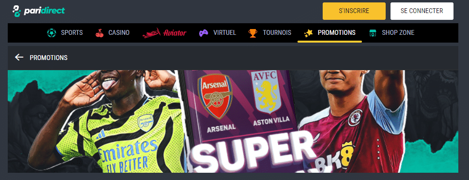 Code promo Paridirect