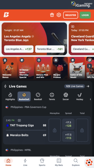 Betano sports betting