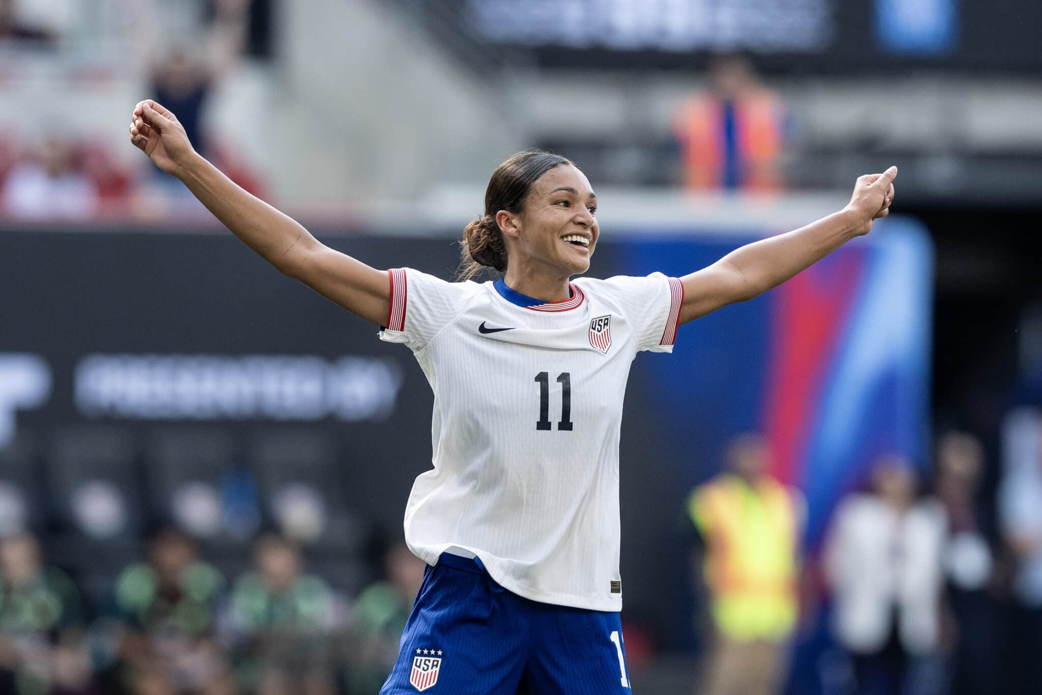 USA vs Costa Rica player