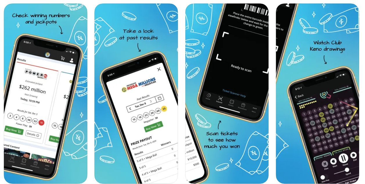 MI lottery mobile app android