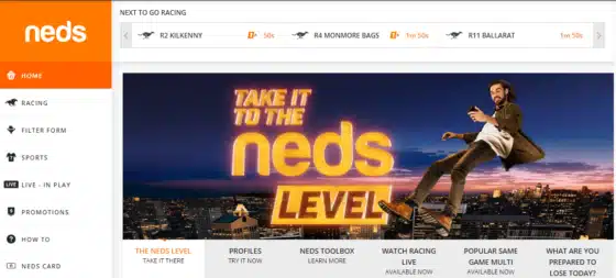 Neds racing countdown