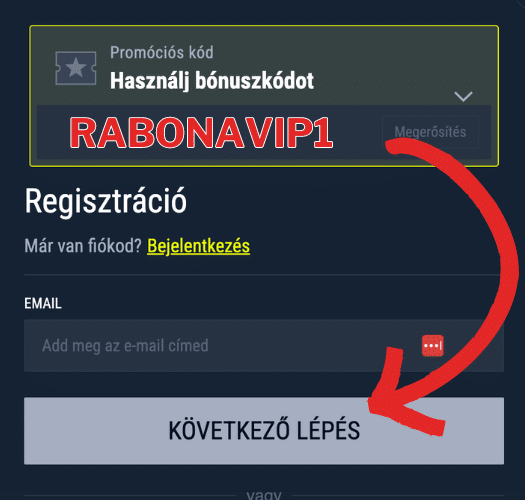 Rabona promóciós kód