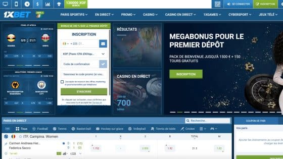 1xBet est un acteur majeur du pari sportif en Afrique