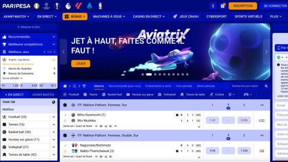 D&eacute;couvrez l'op&eacute;rateur africain Paripesa